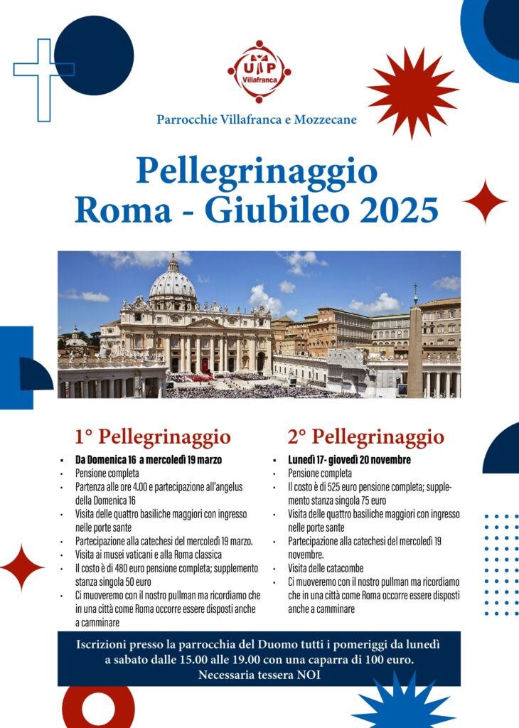 PELLEGRINAGGI GIUBILARI A ROMA